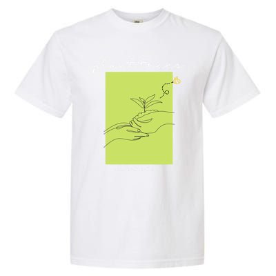 Plant Trees Save The Bees: Environt/nature Conservation Gift Garment-Dyed Heavyweight T-Shirt