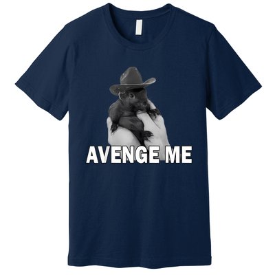 Peanut The Squirrel Avenge Me Premium T-Shirt