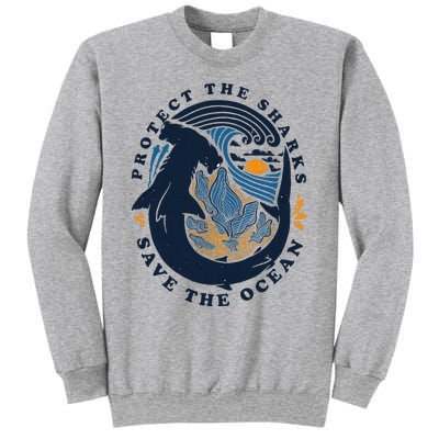 Protect The Shark Save The Ocean Save Ocean Sweatshirt