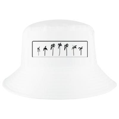 Palm Trees Simple Sophisticated Vacation Cool Comfort Performance Bucket Hat