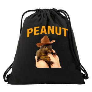 Peanut The Squirrel Drawstring Bag