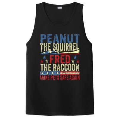 Peanut The Squirrel & Fred The Raccoon Make Pets Safe Again PosiCharge Competitor Tank