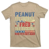 Peanut The Squirrel & Fred The Raccoon Make Pets Safe Again T-Shirt