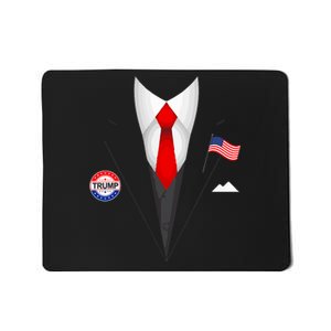 President Trump Suit Halloween Lazy Costume Mousepad