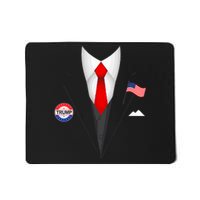 President Trump Suit Halloween Lazy Costume Mousepad