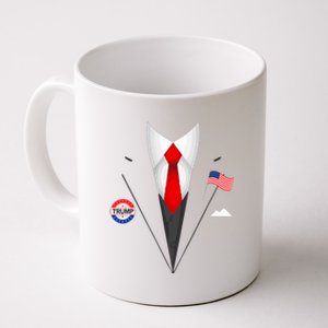 President Trump Suit Halloween Lazy Costume Coffee Mug