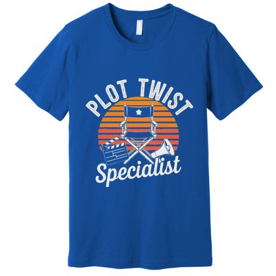 Plot Twist Specialist Film Director Filmmaker Movie Premium T-Shirt