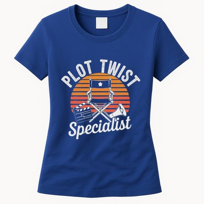 Plot Twist Specialist Film Director Filmmaker Movie Womens T-Shirt