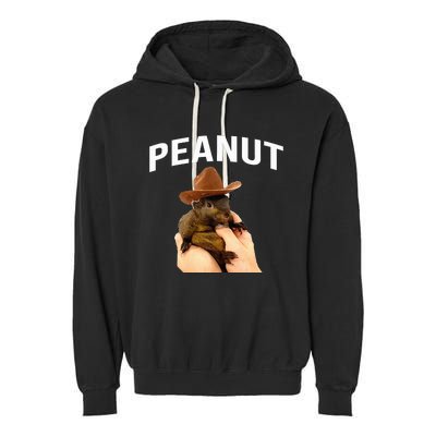 Peanut The Squirrel Garment-Dyed Fleece Hoodie