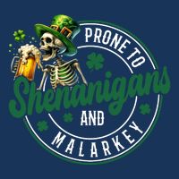 Prone To Shenanigans And Malarkey St Patricks Day Infant Baby Jersey Bodysuit