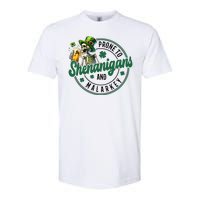 Prone To Shenanigans And Malarkey St Patricks Day Softstyle CVC T-Shirt