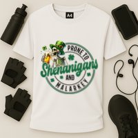 Prone To Shenanigans And Malarkey St Patricks Day Performance Shirt