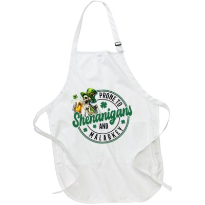 Prone To Shenanigans And Malarkey St Patricks Day Apron
