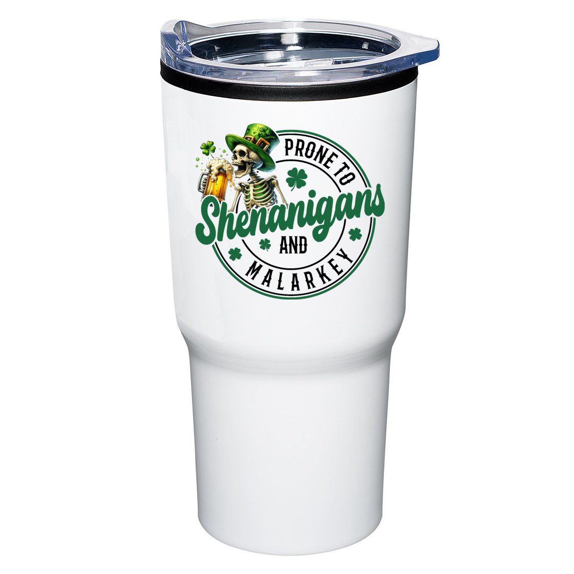 Prone To Shenanigans And Malarkey St Patricks Day Tumbler