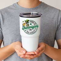 Prone To Shenanigans And Malarkey St Patricks Day Tumbler