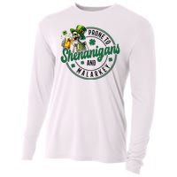 Prone To Shenanigans And Malarkey St Patricks Day Cooling Performance Long Sleeve Crew