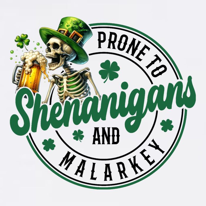 Prone To Shenanigans And Malarkey St Patricks Day Premium T-Shirt