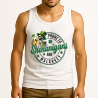 Prone To Shenanigans And Malarkey St Patricks Day Tank Top