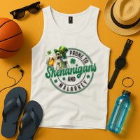 Prone To Shenanigans And Malarkey St Patricks Day Tank Top