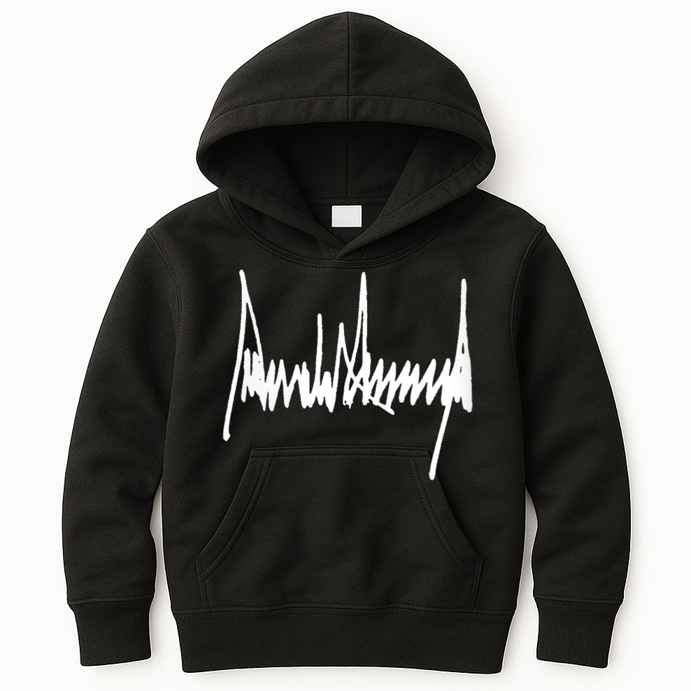 President Trump Signature Kids Hoodie