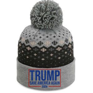 Pro Trump Save America Again 2024 Election The Baniff Cuffed Pom Beanie