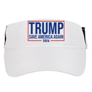 Pro Trump Save America Again 2024 Election Adult Drive Performance Visor