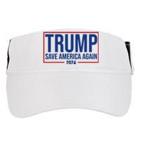 Pro Trump Save America Again 2024 Election Adult Drive Performance Visor