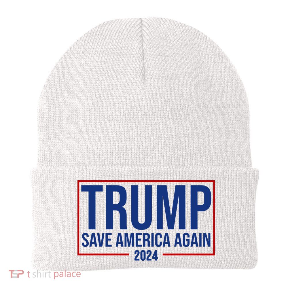 Pro Trump Save America Again 2024 Election Beanie