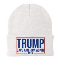 Pro Trump Save America Again 2024 Election Knit Cap Winter Beanie