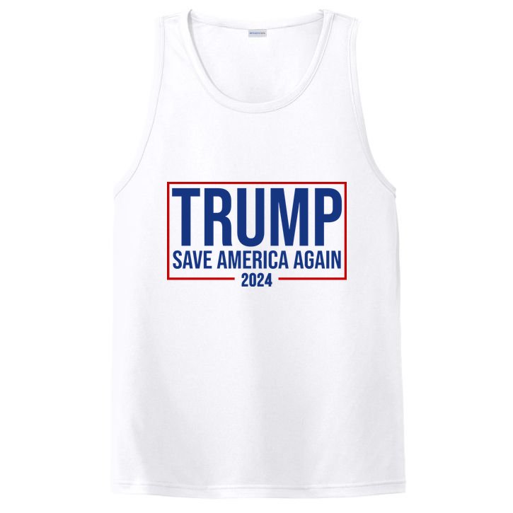 Pro Trump Save America Again 2024 Election PosiCharge Competitor Tank