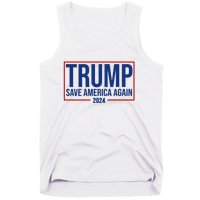 Pro Trump Save America Again 2024 Election Tank Top