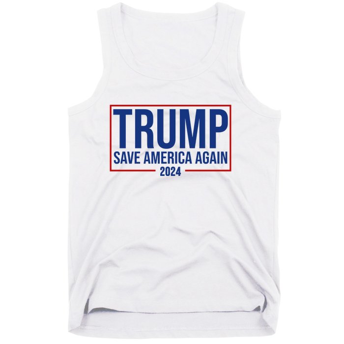 Pro Trump Save America Again 2024 Election Tank Top