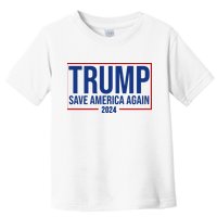 Pro Trump Save America Again 2024 Election Toddler T-Shirt