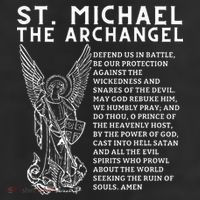 Prayer To St. Michael The Archangel Print Christian 11oz C Handle Ceramic Mug