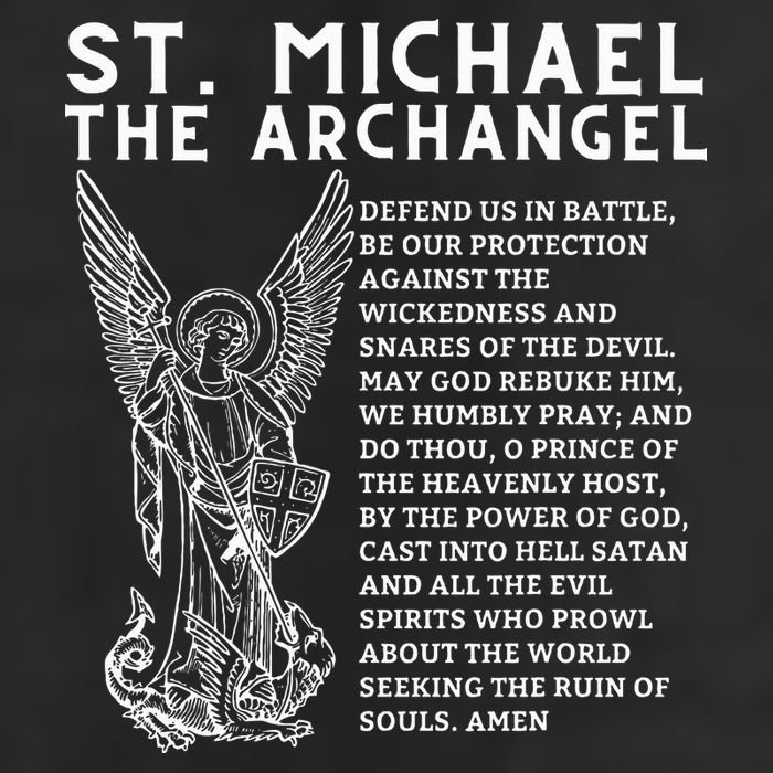 Prayer To St. Michael The Archangel Print Christian 15oz Campfire Ceramic Mug