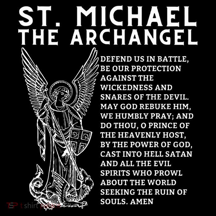 Prayer To St. Michael The Archangel Print Christian Zip Tote Bag