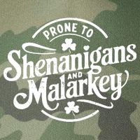 Prone To Shenanigans Malarkey Funny Clovers St Patricks Day Legacy Tie Dye Trucker Hat