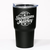 Prone To Shenanigans Malarkey Funny Clovers St Patricks Day Tumbler