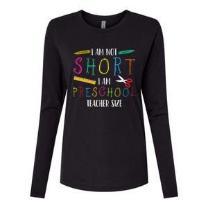 Preschool Teacher Short PreK Teacher Womens Cotton Relaxed Long Sleeve T-Shirt