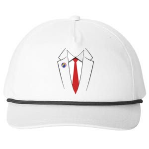 President Trump Suit US President Easy Costume Snapback Five-Panel Rope Hat