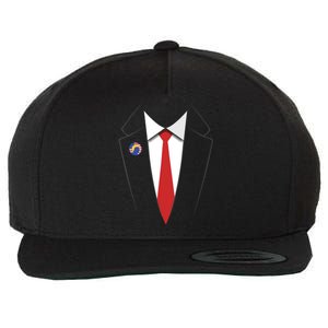 President Trump Suit US President Easy Costume Wool Snapback Cap