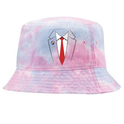 President Trump Suit US President Easy Costume Tie-Dyed Bucket Hat