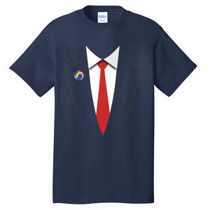 President Trump Suit US President Easy Costume Tall T-Shirt