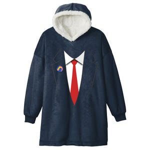 President Trump Suit US President Easy Costume Hooded Wearable Blanket