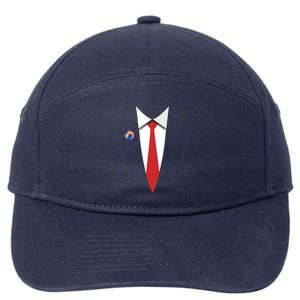 President Trump Suit US President Easy Costume 7-Panel Snapback Hat