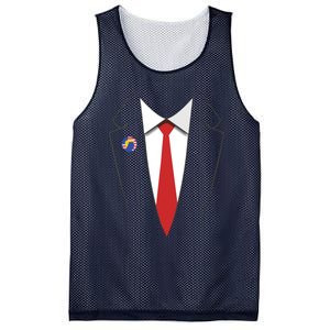 President Trump Suit US President Easy Costume Mesh Reversible Basketball Jersey Tank