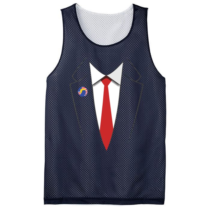 President Trump Suit US President Easy Costume Mesh Reversible Basketball Jersey Tank