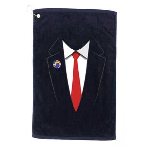 President Trump Suit US President Easy Costume Platinum Collection Golf Towel