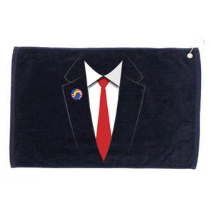 President Trump Suit US President Easy Costume Grommeted Golf Towel