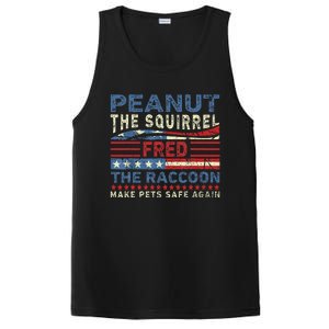 Peanut The Squirrel & Fred The Raccoon Make Pets Safe Again PosiCharge Competitor Tank